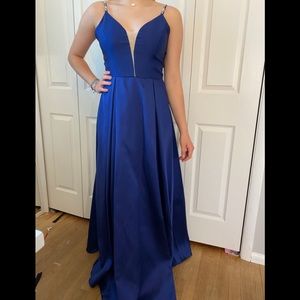 Navy Blue Speechless Dress